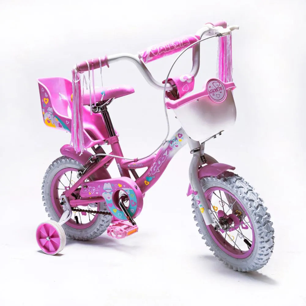 Bicicleta Bimex Valeria Infantil R12 Rosa