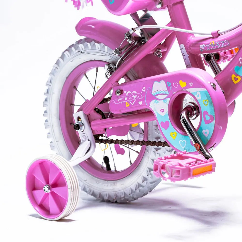Bicicleta Bimex Valeria Infantil R12 Rosa