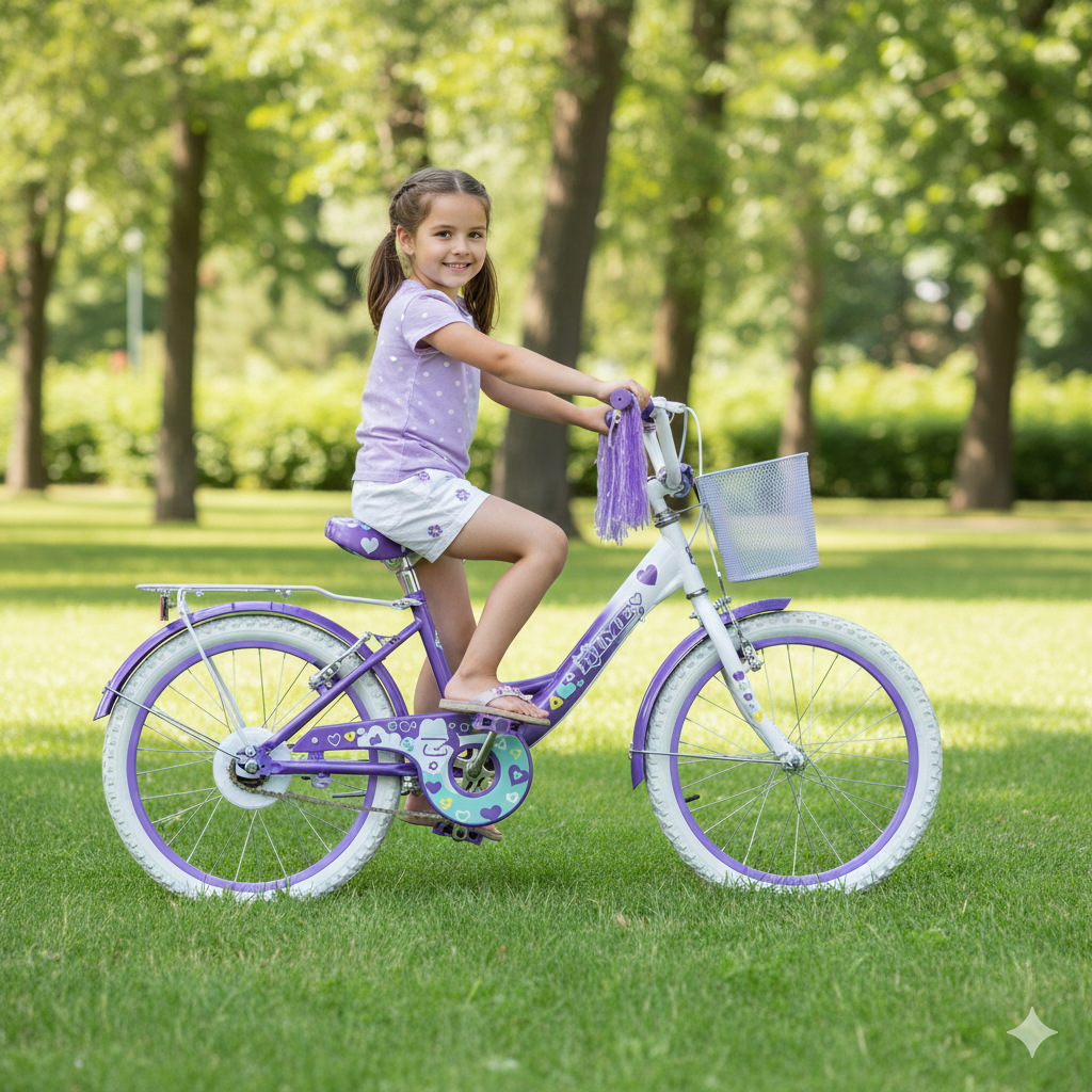 Bicicleta Bimex R20 Valeria Morada