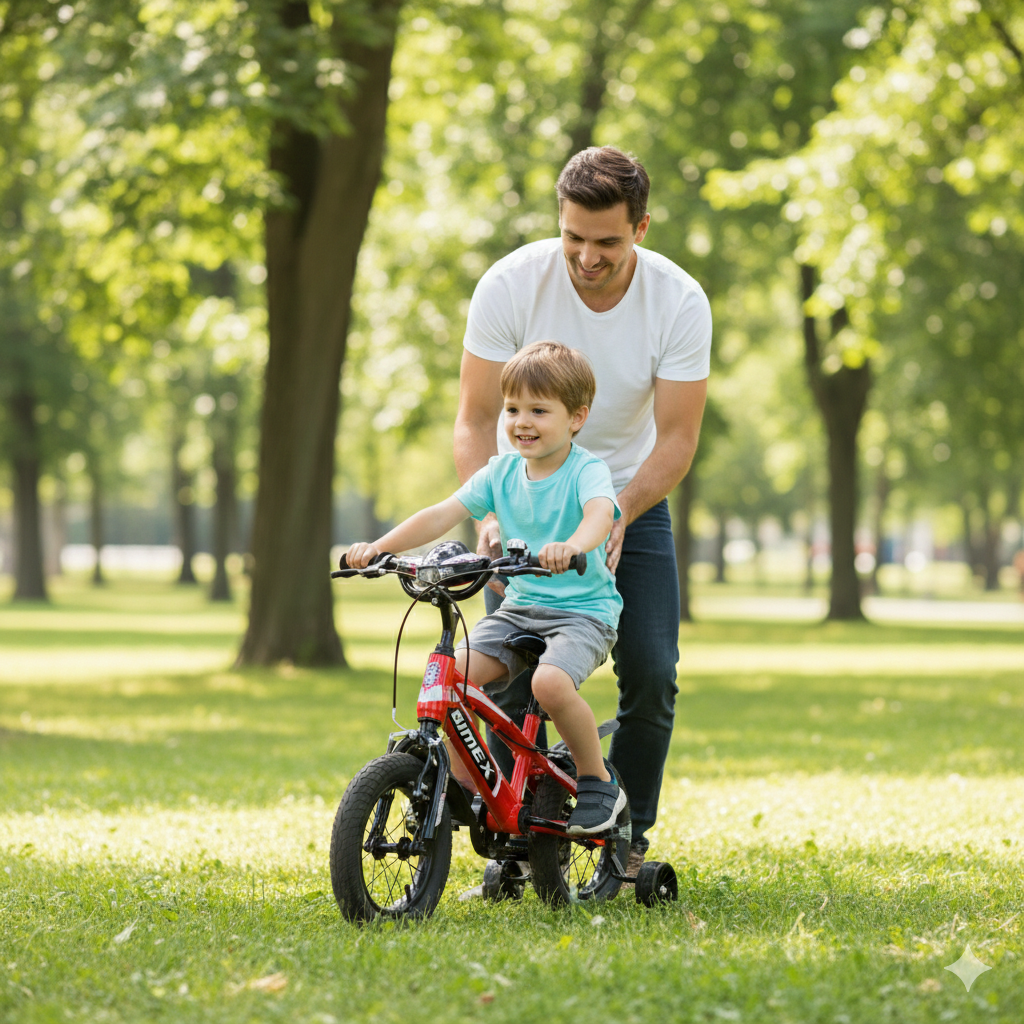 Bicicleta Bimex R12 Meteoro Pro Roja Azul