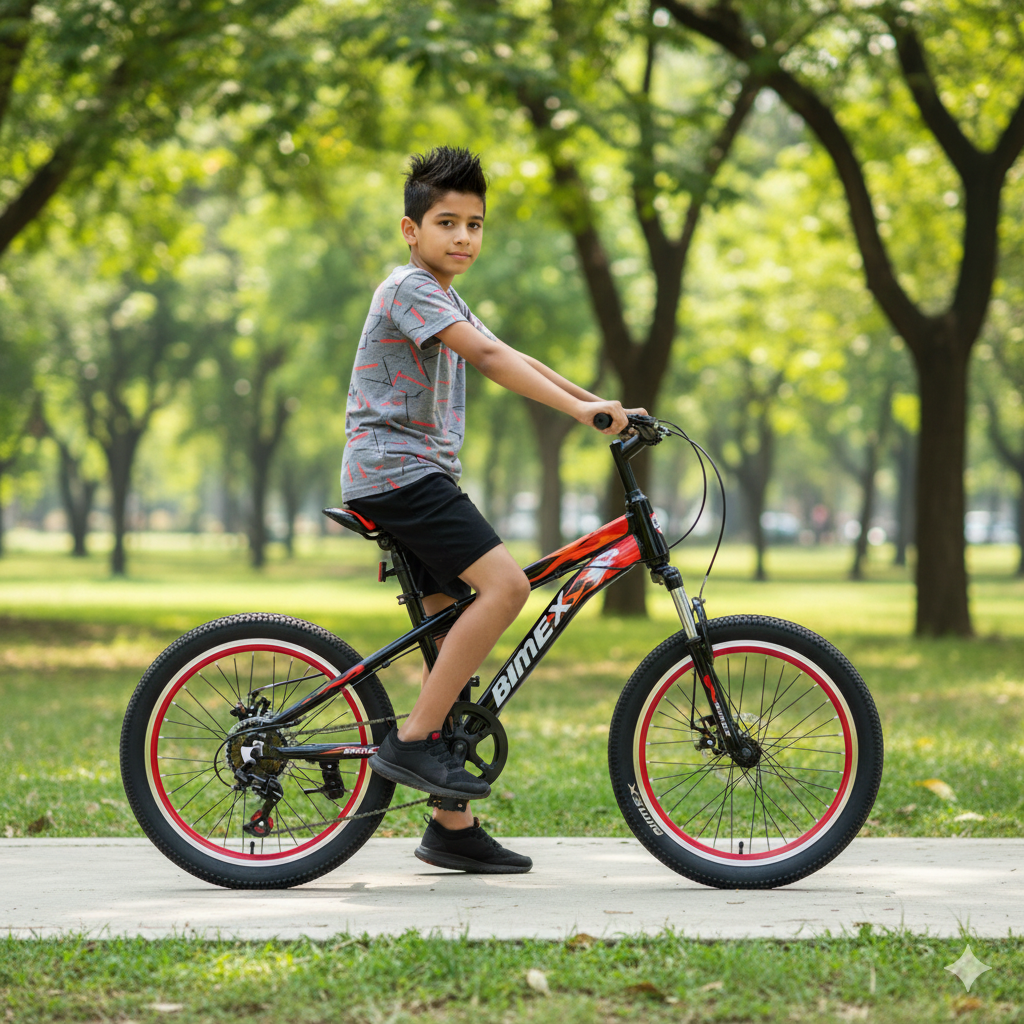 Bicicleta Bimex Fire R20 21 Velocidades Freno De Disco