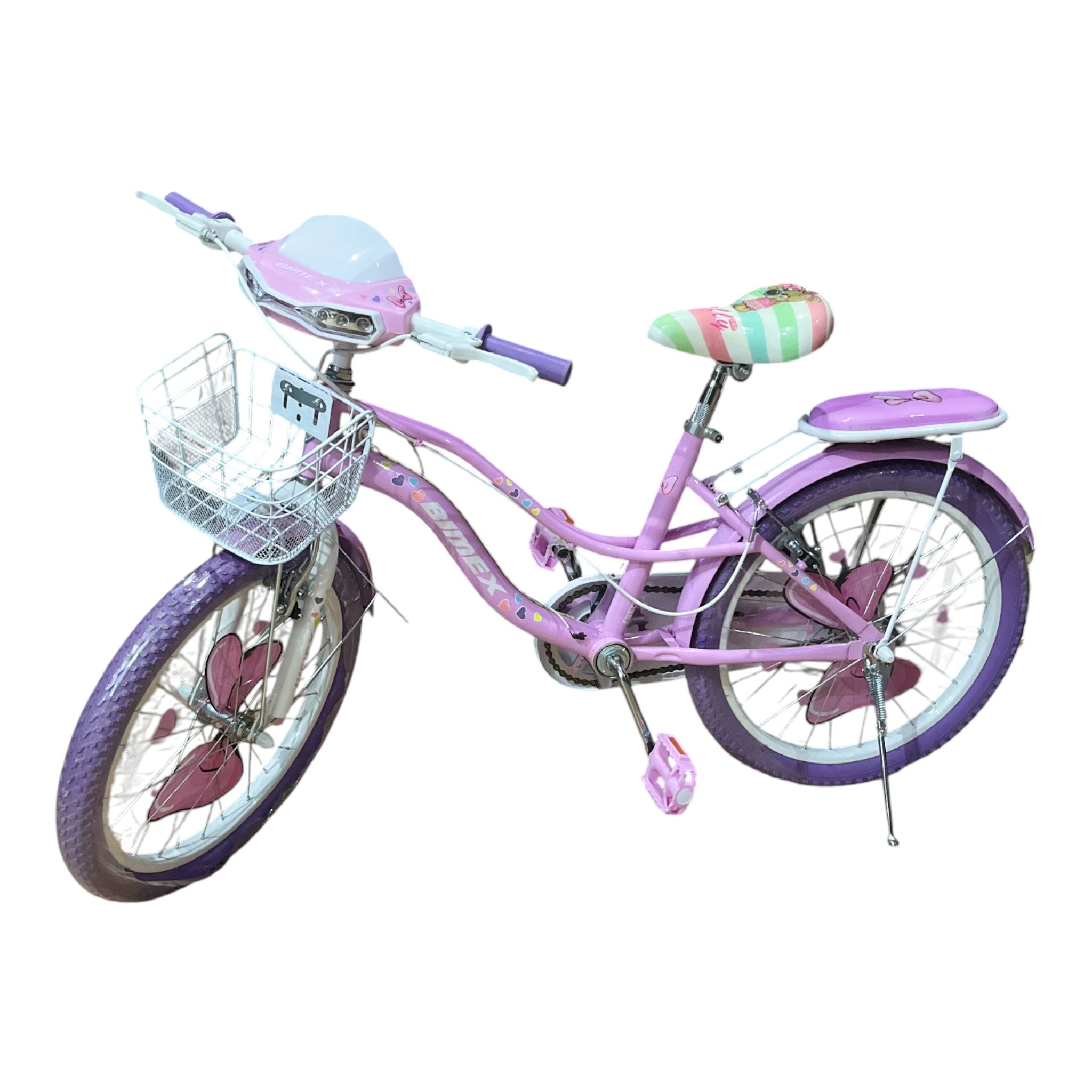Bicicleta Bimex Dolly R20 Con Sonido Rosa